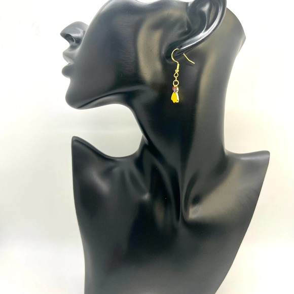 Princess Dress Earrings - Snow White, Cinderella, Alice in Wonderland - Picture 9 of 10